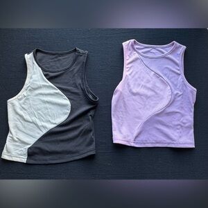 Women’s Lot of 2 Shein Crop Tops Size Small